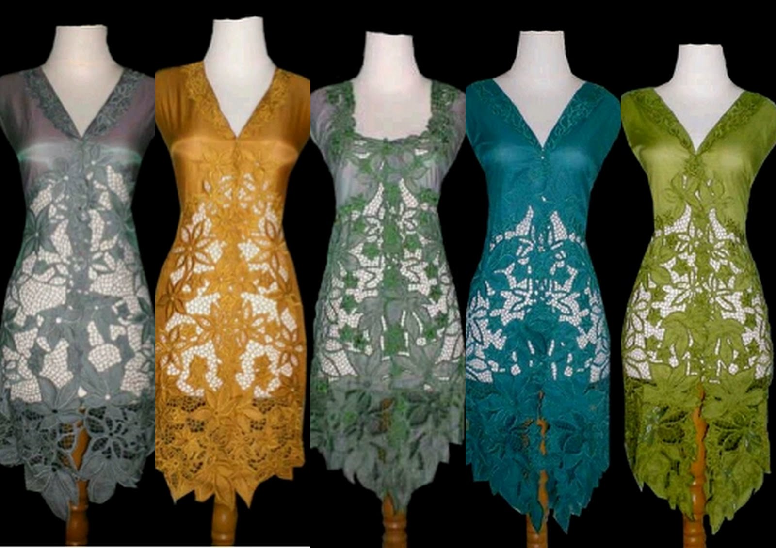 kebaya pengantin bali warna pastel