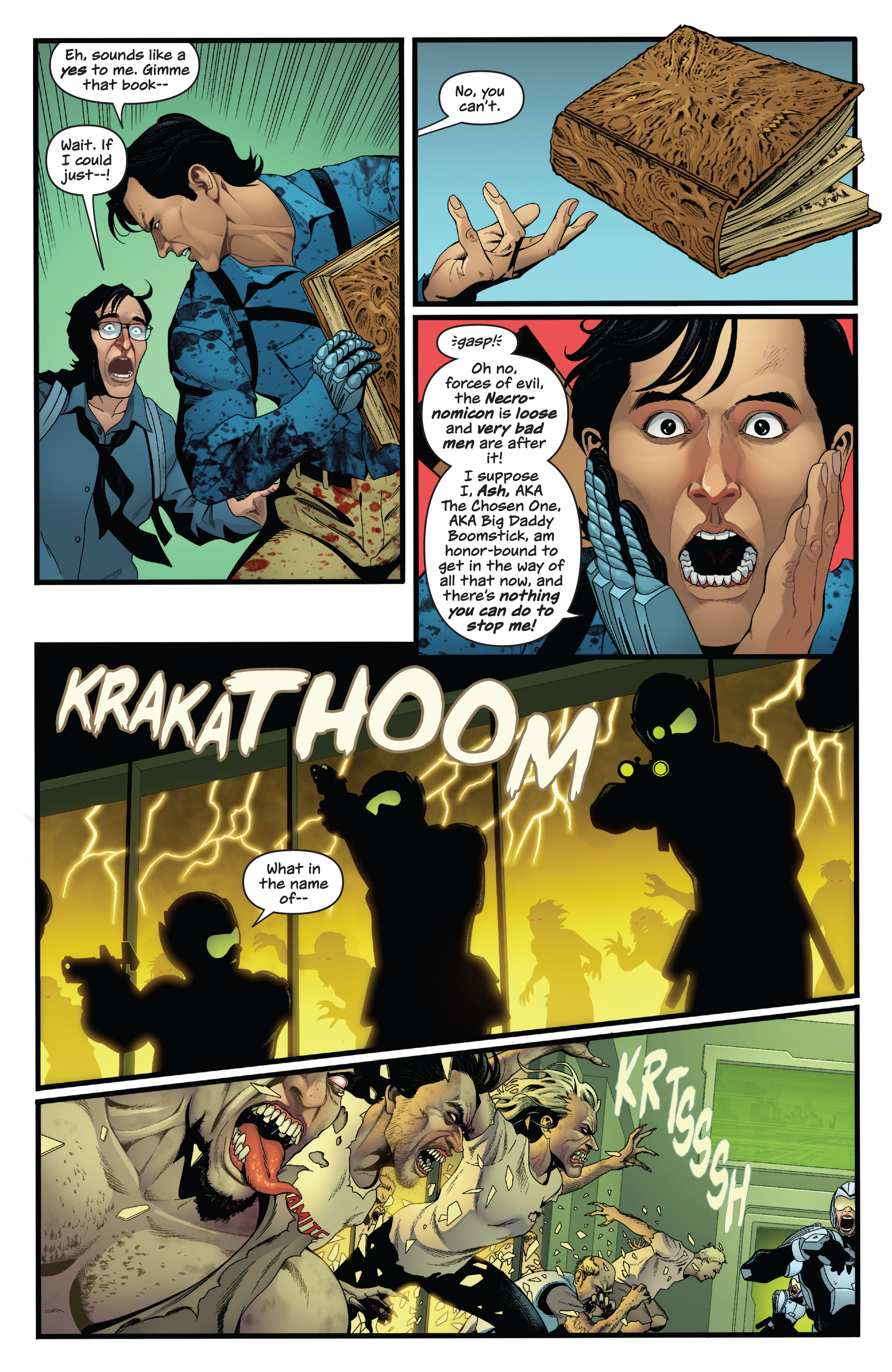 Read online Army of Darkness Vs. Reanimator: Necronomicon Rising comic -  Issue #5 - 14