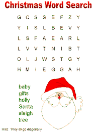 Fun Christmas Word Search Printable For Kids 6