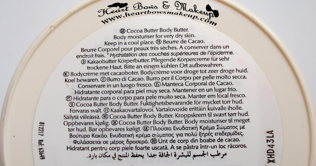 the body shop cocoa butter body butter review price india