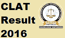 CLAT Entrance Result 2016 www.clat.ac.in CLAT