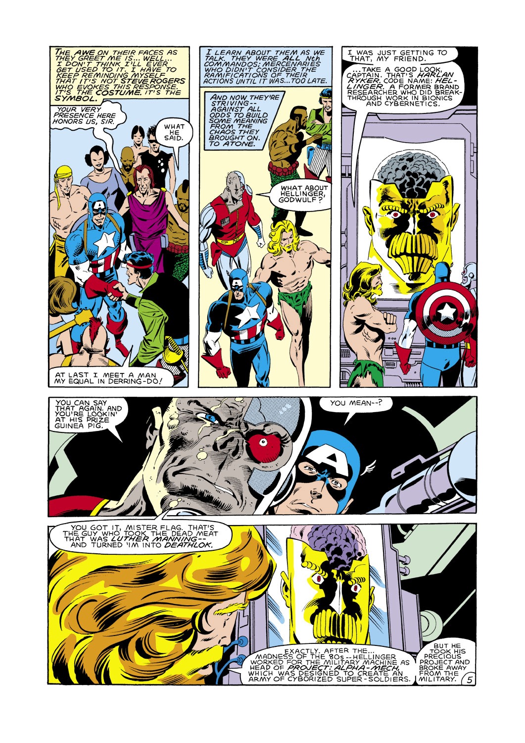 Read online Captain America (1968) comic -  Issue #288 - 6