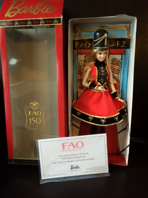 SNICKERDOODLE STREET: *Reader Photos* FAO Schwarz Blond Barbie