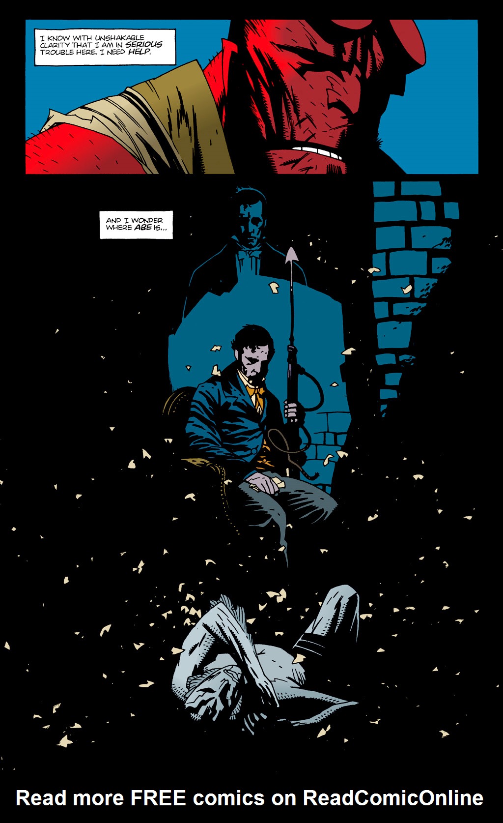 Read online Hellboy: Seed of Destruction comic -  Issue #3 - 26