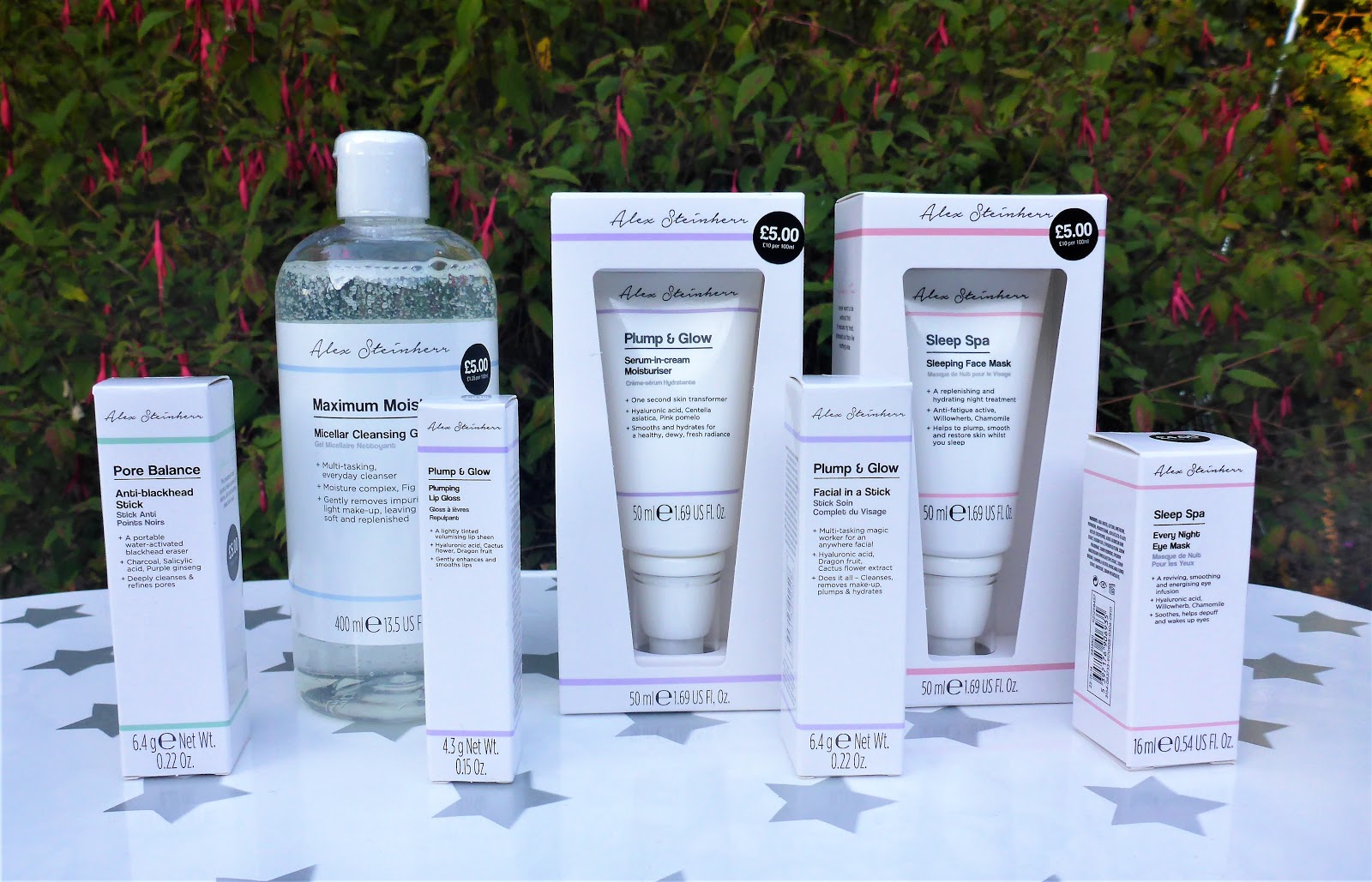 Alex Steinherr x Primark Skincare Collection