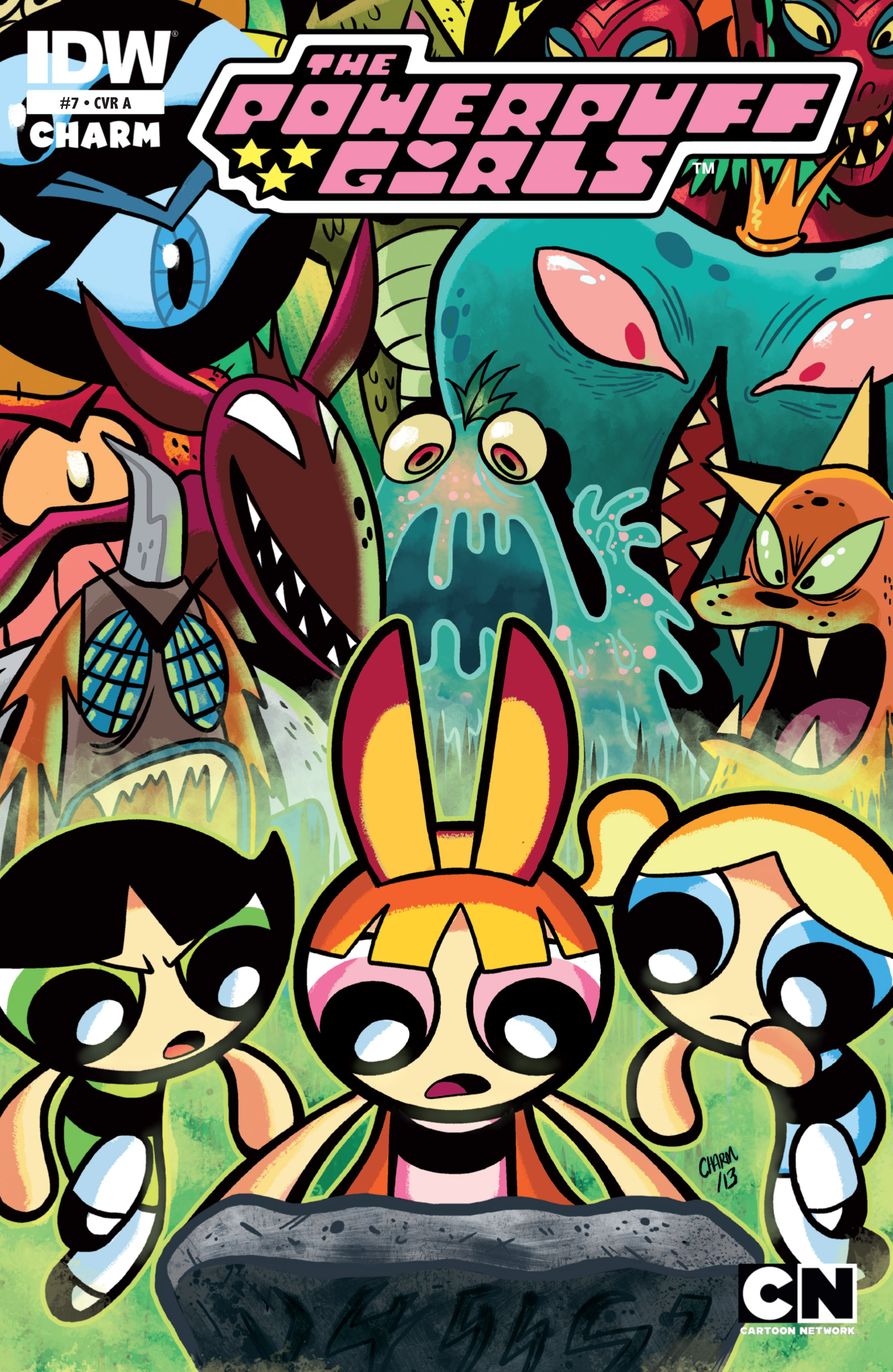 Read online Powerpuff Girls (2013) comic -  Issue #7 - 1