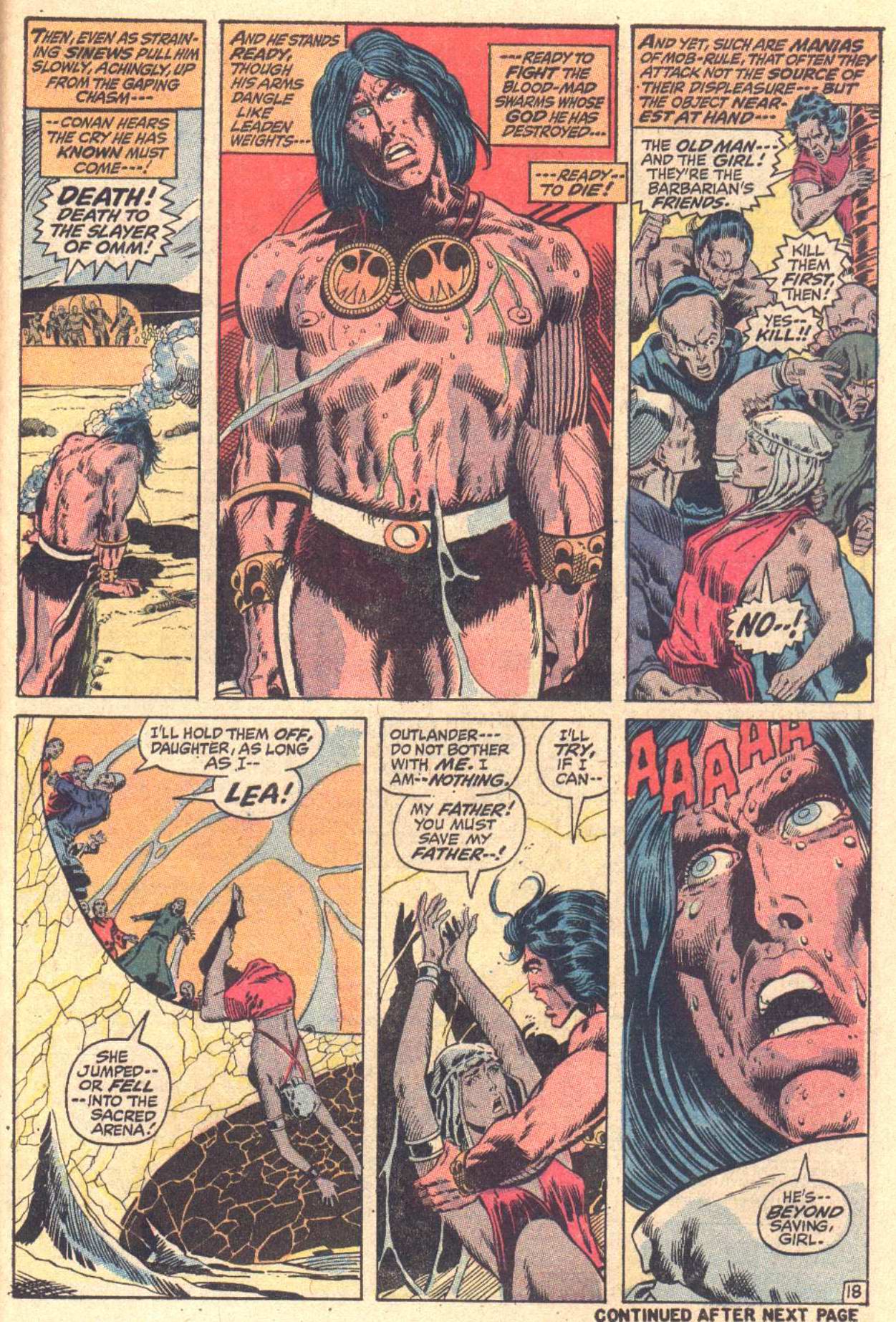 Read online Conan the Barbarian (1970) comic -  Issue #13 - 19