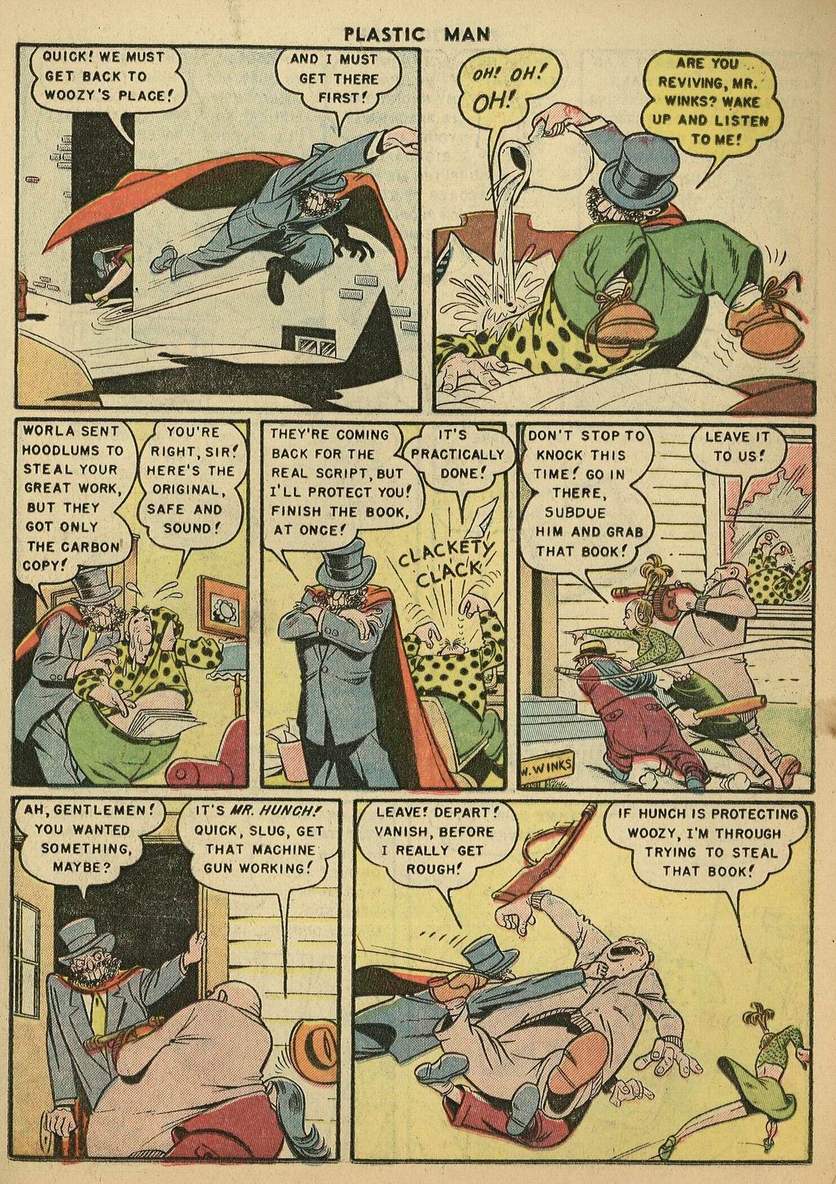 Read online Plastic Man (1943) comic -  Issue #56 - 17