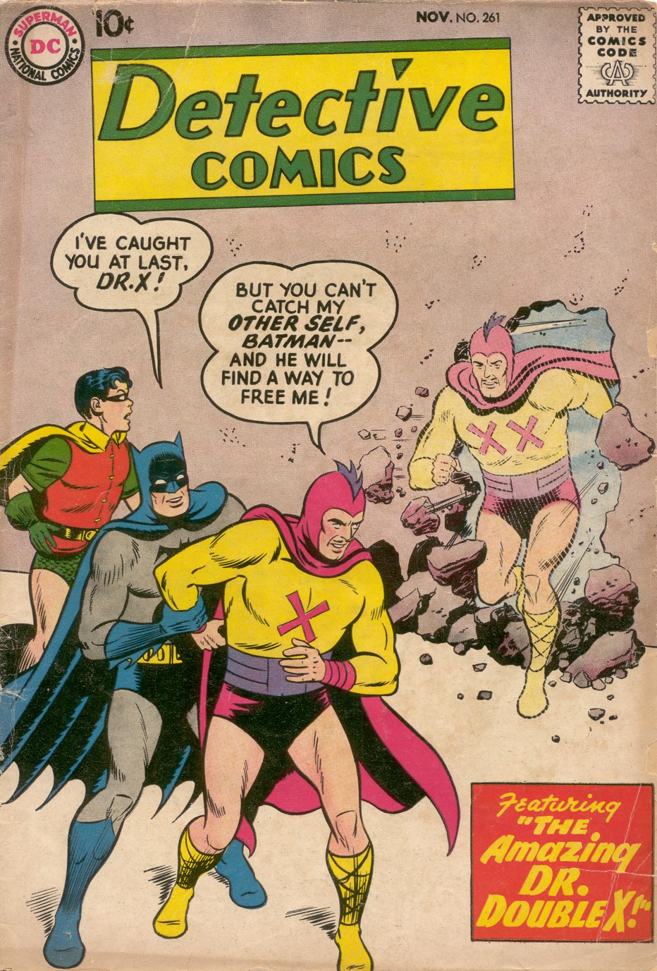 Read online Detective Comics (1937) comic -  Issue #261 - 1