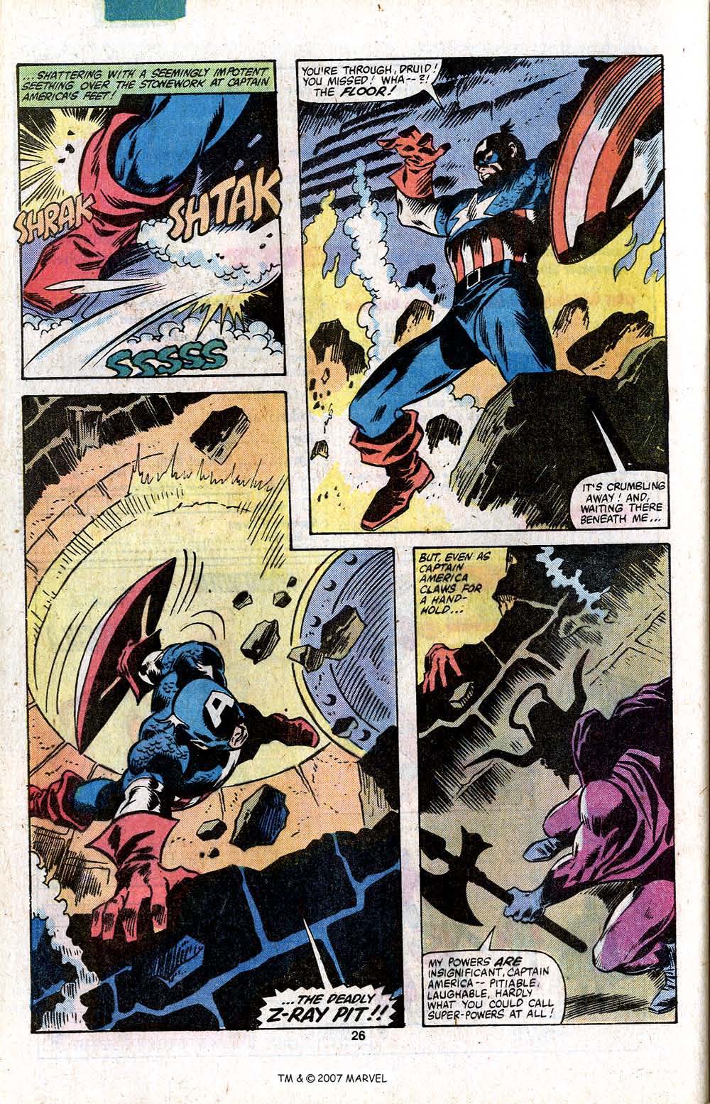 Read online Captain America (1968) comic -  Issue #256 - 28
