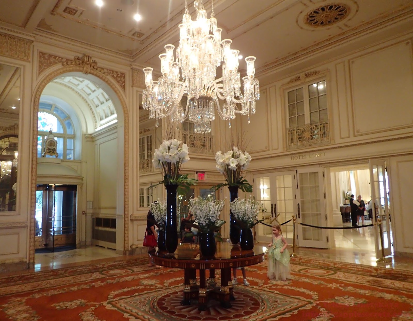 New York Picture of the Day The Plaza Hotel Lobby. When the hotel