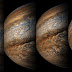 "Юнона" изпрати нова порция великолепни снимки от Юпитер (видео)