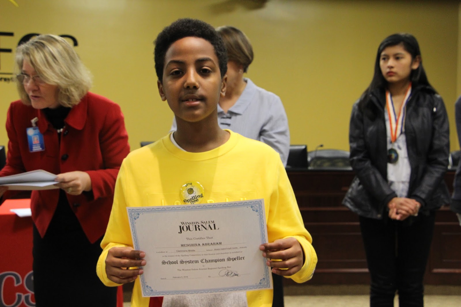 Your Permanent Record 2018 District Spelling Bee