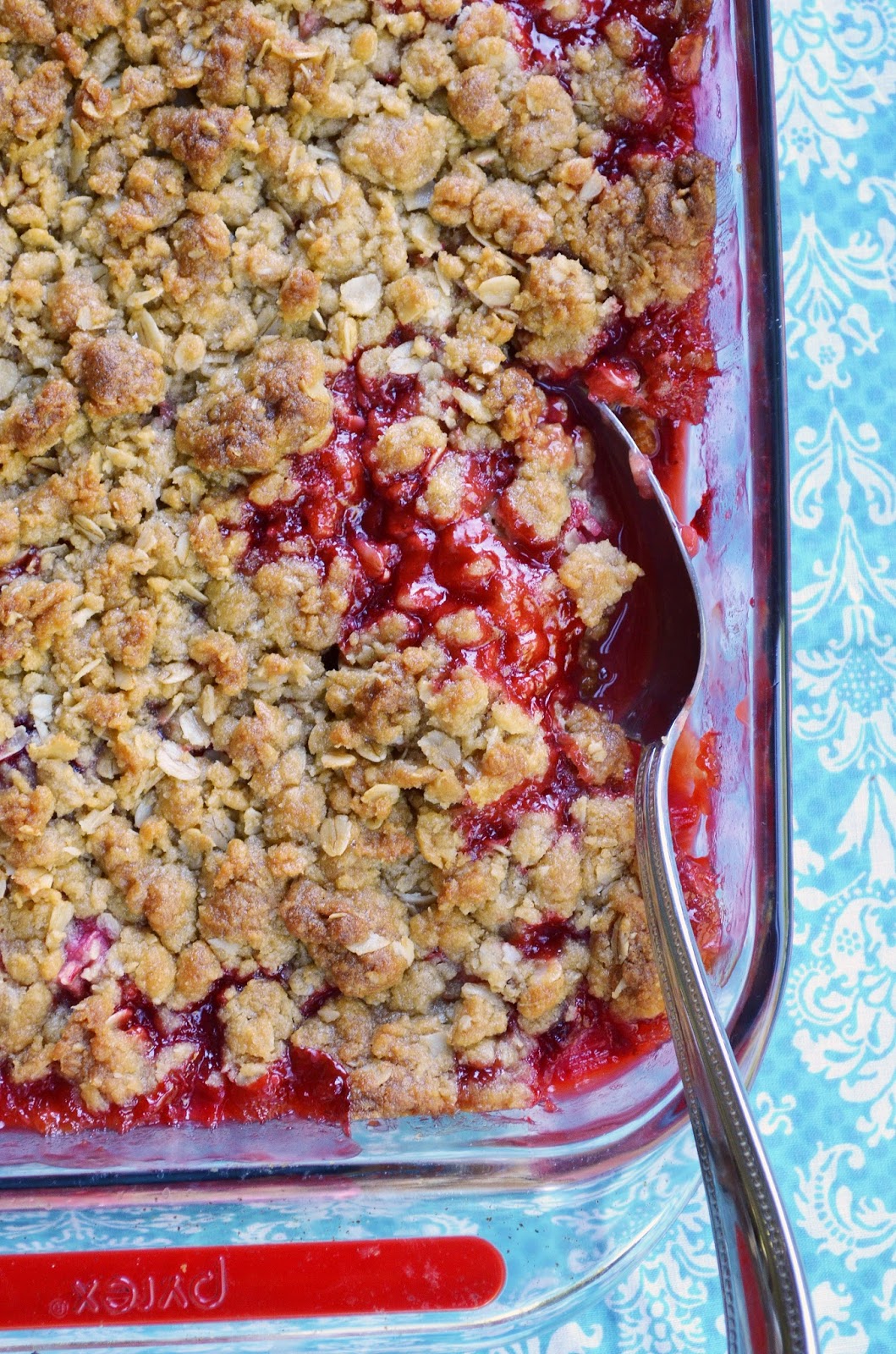Our Beautiful Mess StrawberryRhubarb Crisp