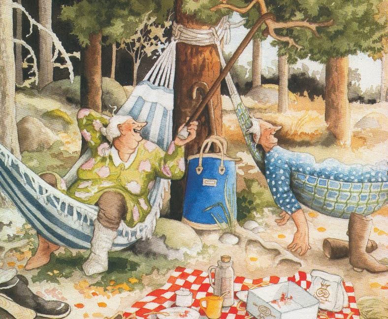 Старушки веселушки картинки финской художницы