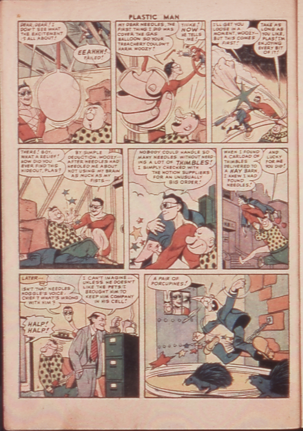 Read online Plastic Man (1943) comic -  Issue #59 - 32