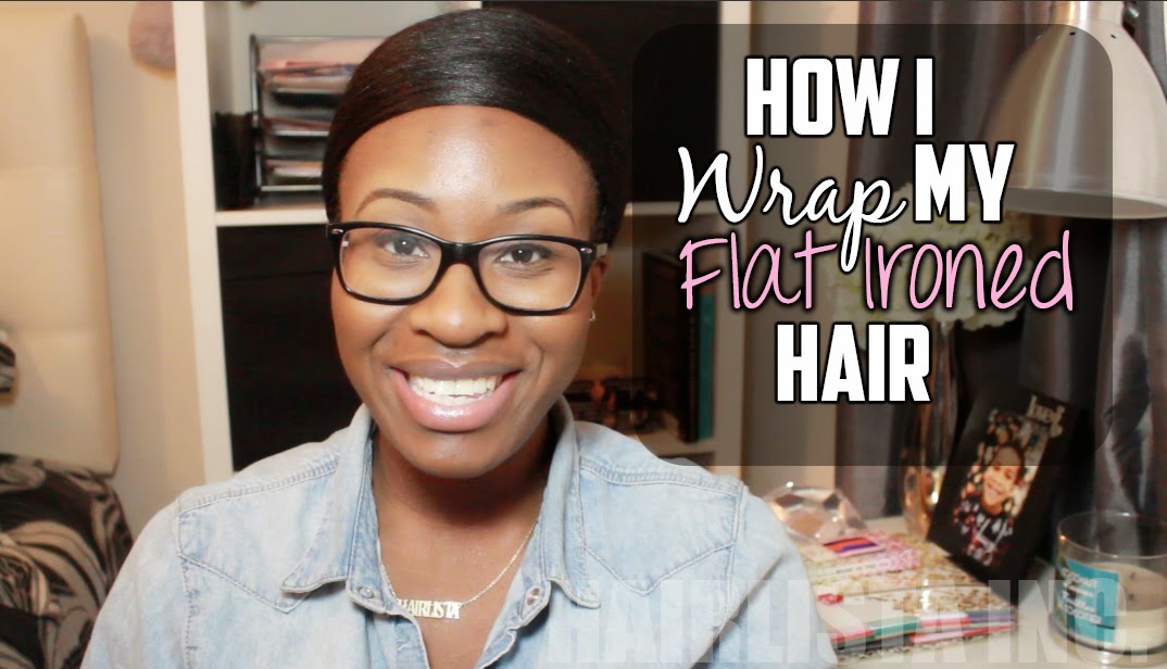Video How I Wrap My Flat Ironed Relaxed Hair Hairlicious Inc
