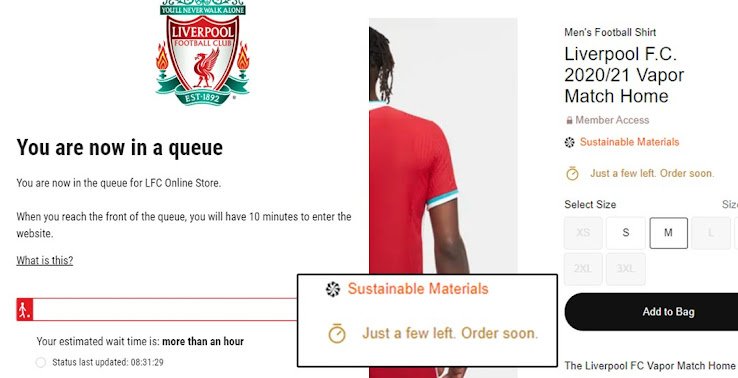 liverpool kit sizes