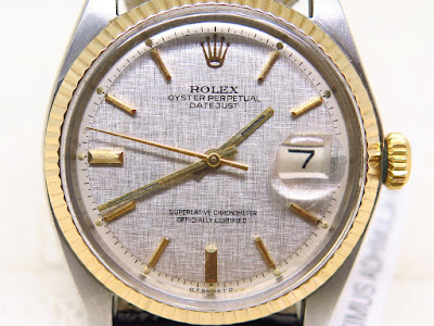 rolex 1601 linen dial