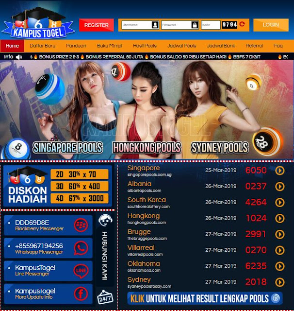 Kampus Togel Agen Togel SGP