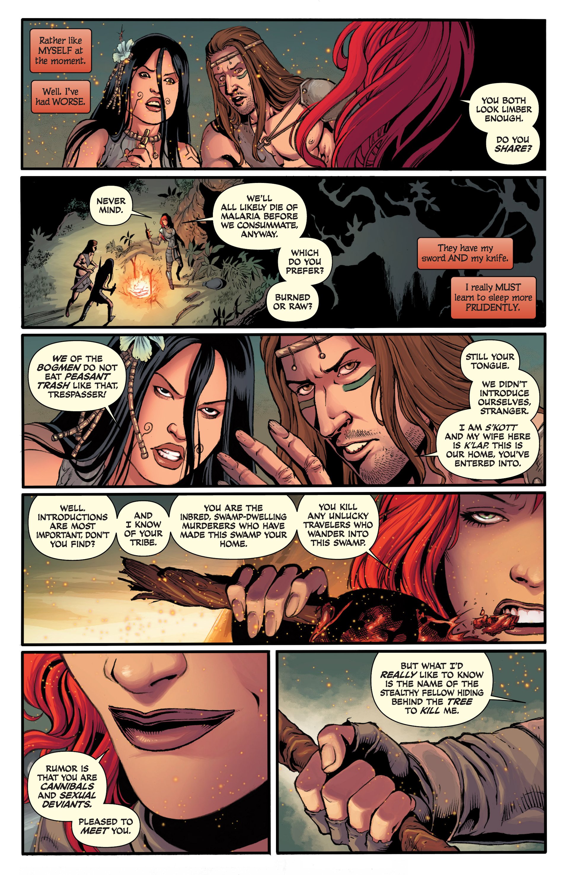 Read online Red Sonja (2013) comic -  Issue #7 - 8
