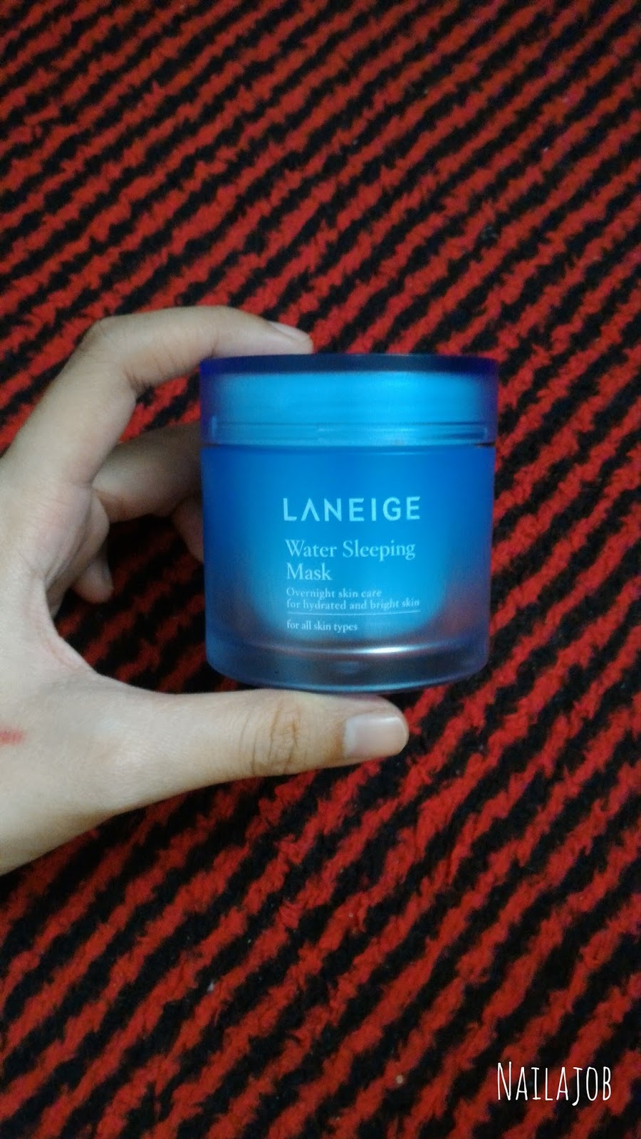 The Best Korean Overnight Sleeping Mask for Dry Skin? Laneige Water
