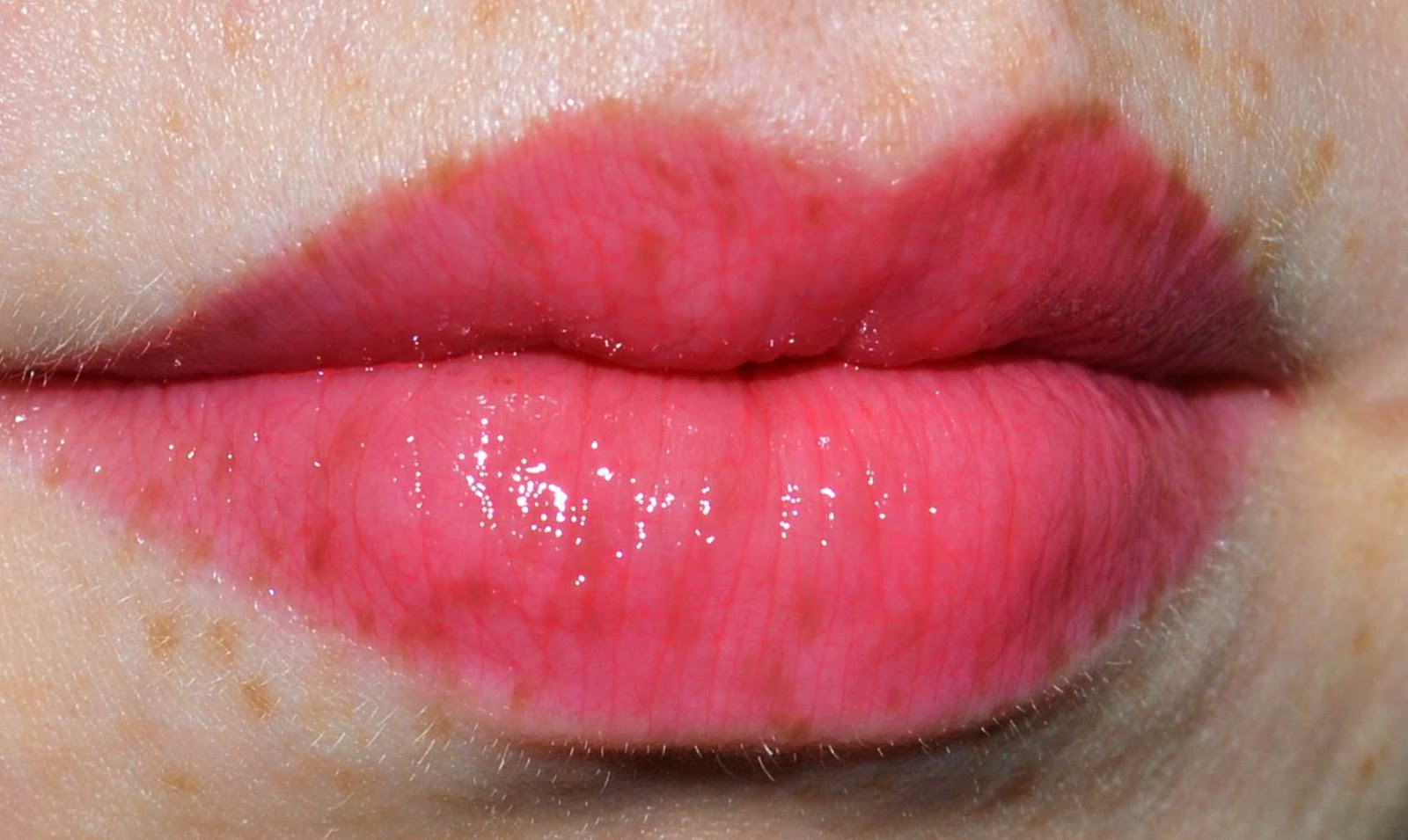 Freckled Elle NYX Butter Gloss in Peach Cobbler