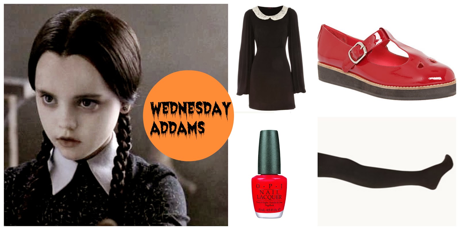 Lolo's Pinch of Happiness: DIY: EASY WEDNESDAY AND PUGSLEY ADDAMS
