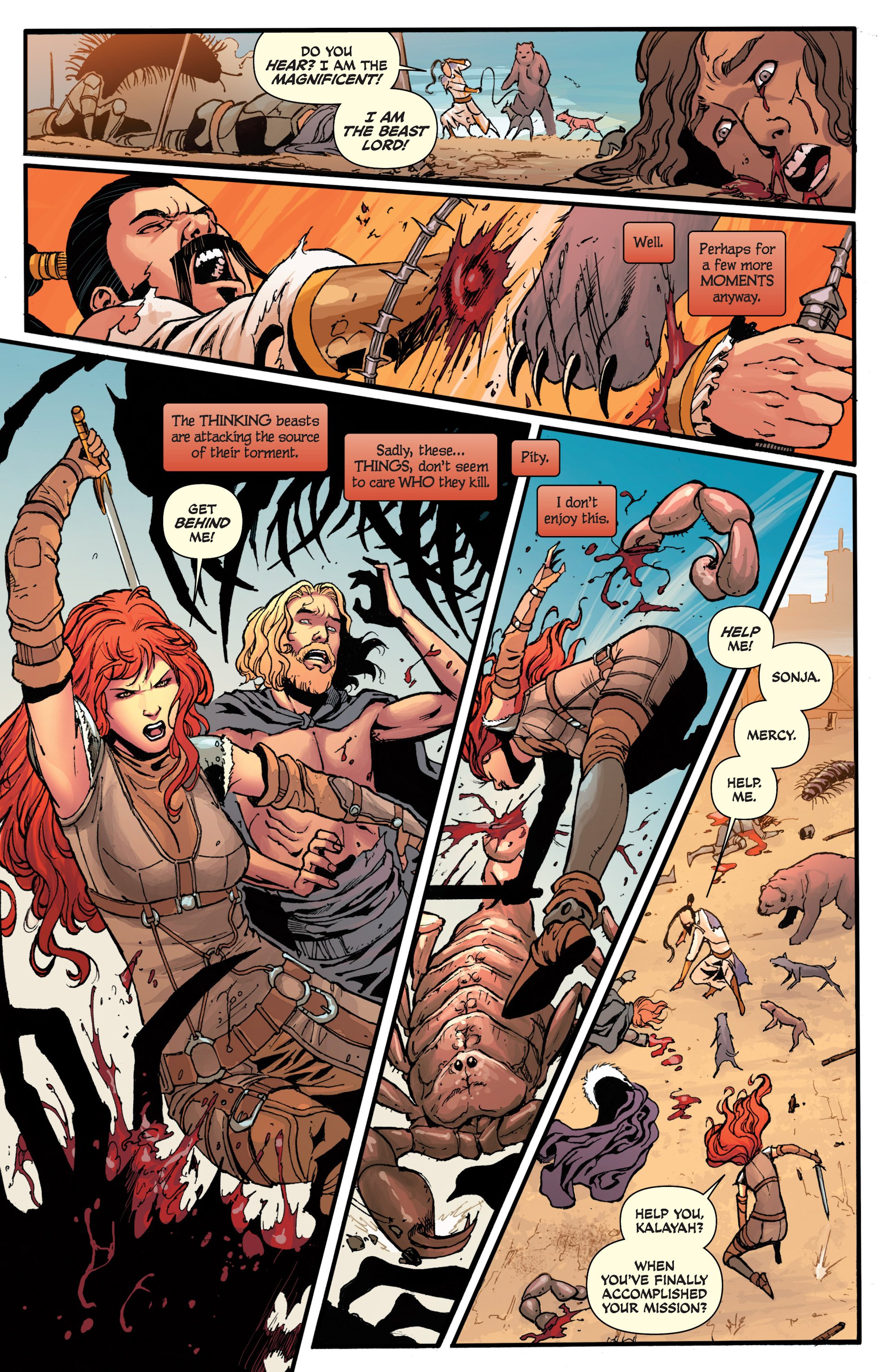 Read online Red Sonja (2013) comic -  Issue #8 - 23