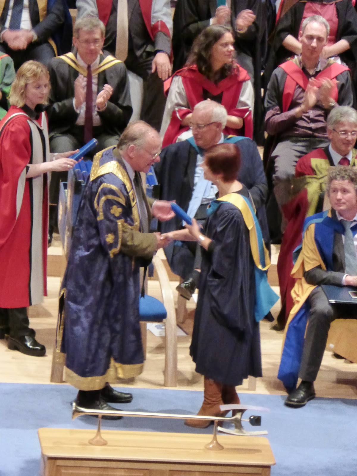 Isla of Axholme: Graduation Day with the Open University.