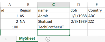 Welcome To TechBrothersIT: How to Load Only Matching Column Data to SQL ...