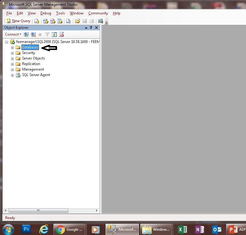 how to detach database in SQL Server