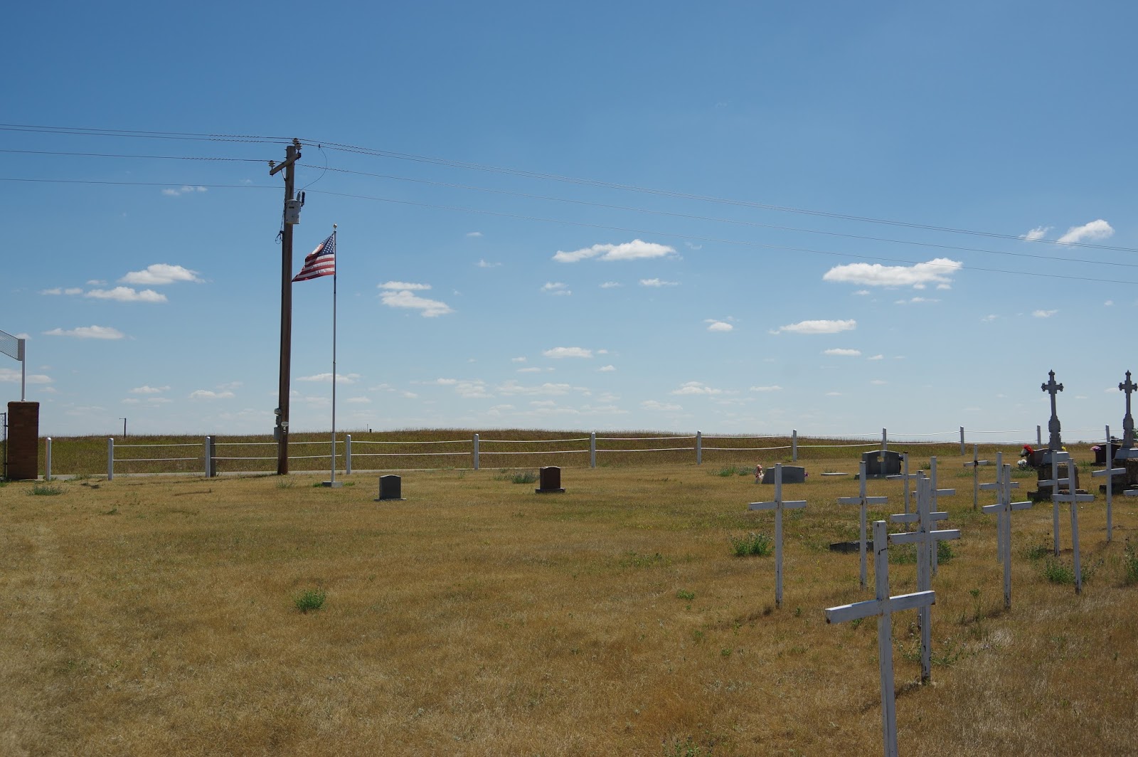 Some Gave All American Legion Flagpole, Belfield North Dakota