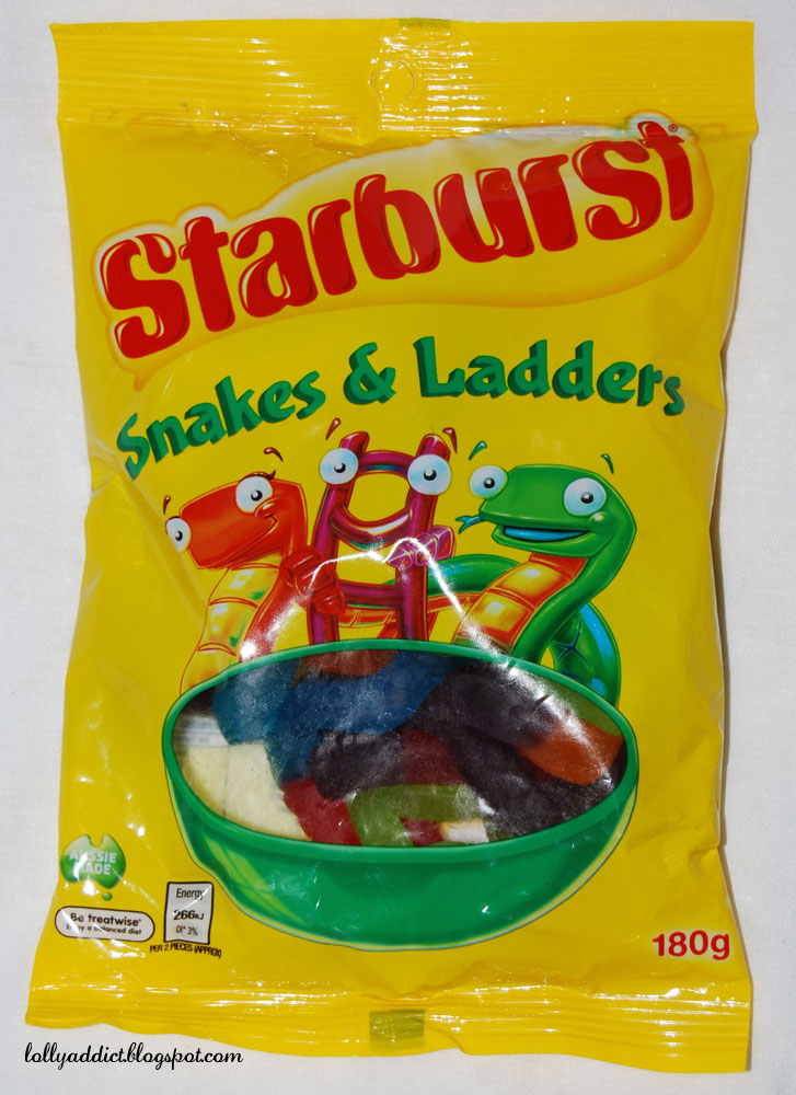 Lolly Addict Australian Confectionery Reviews Starburst Snakes and Ladders