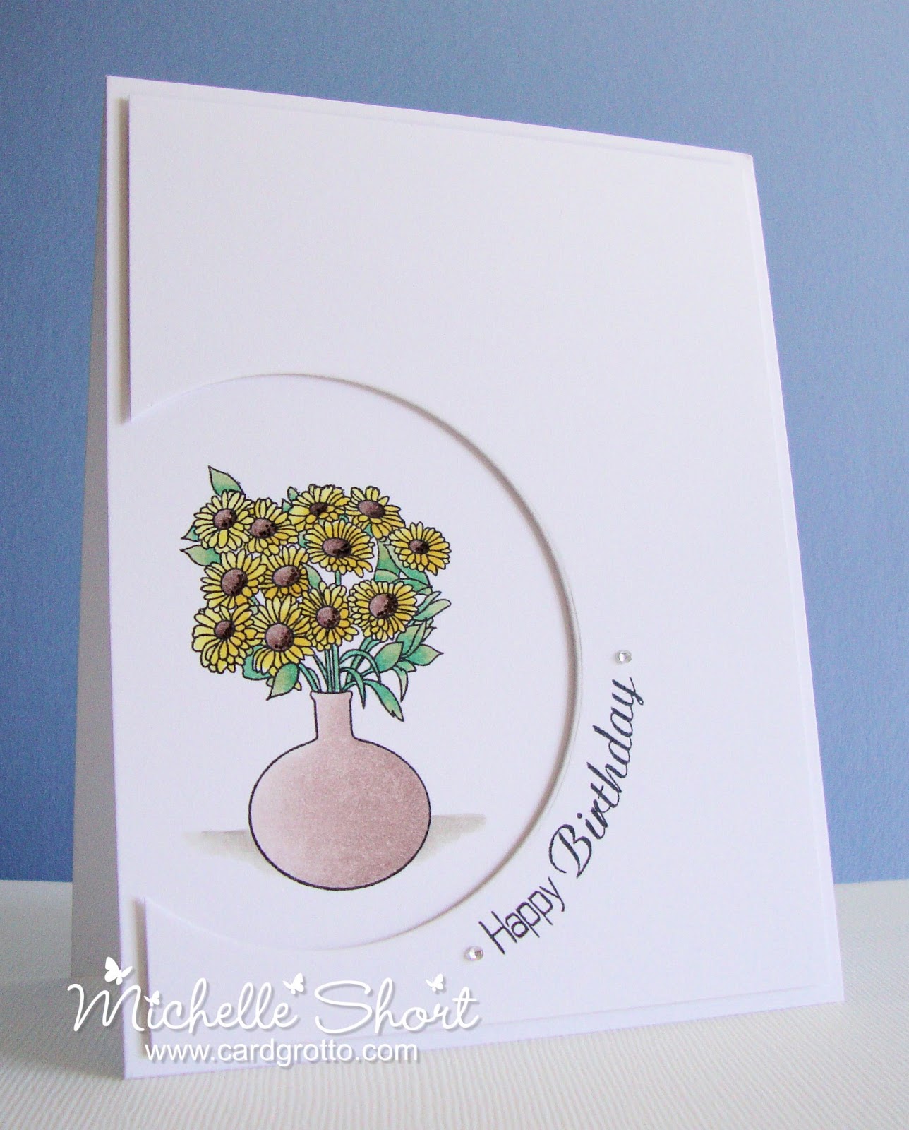 The Card Grotto: Sunflower Birthday