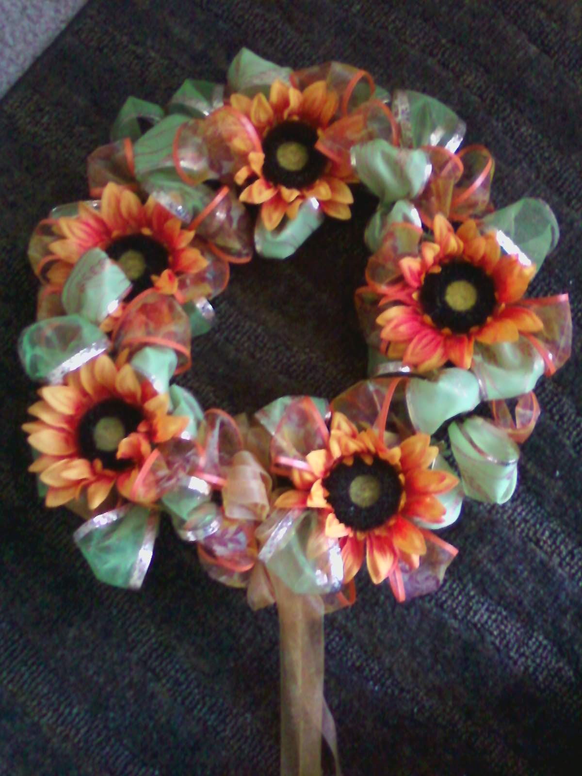 Fall Ribbon Wreath | A Happy Hanvey Home