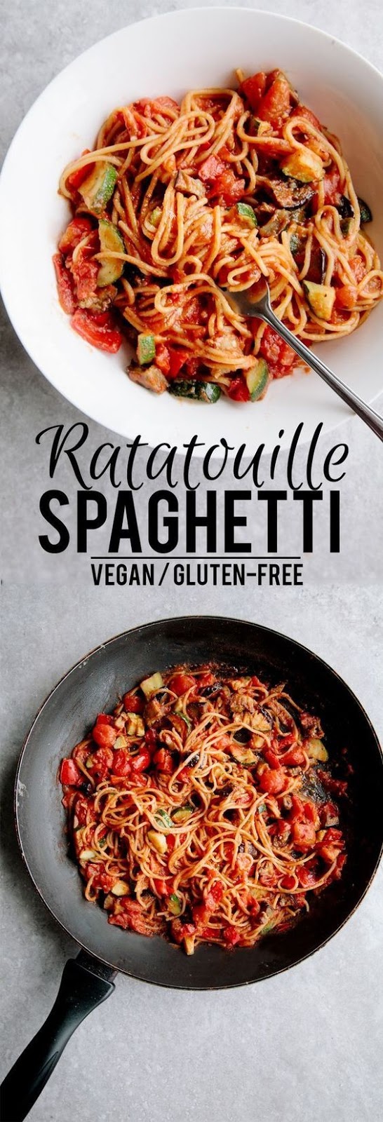 Ratatouille Spaghetti (Vegan + Gluten Free) Ratatouille Spaghetti (Vegan + Gluten Free)