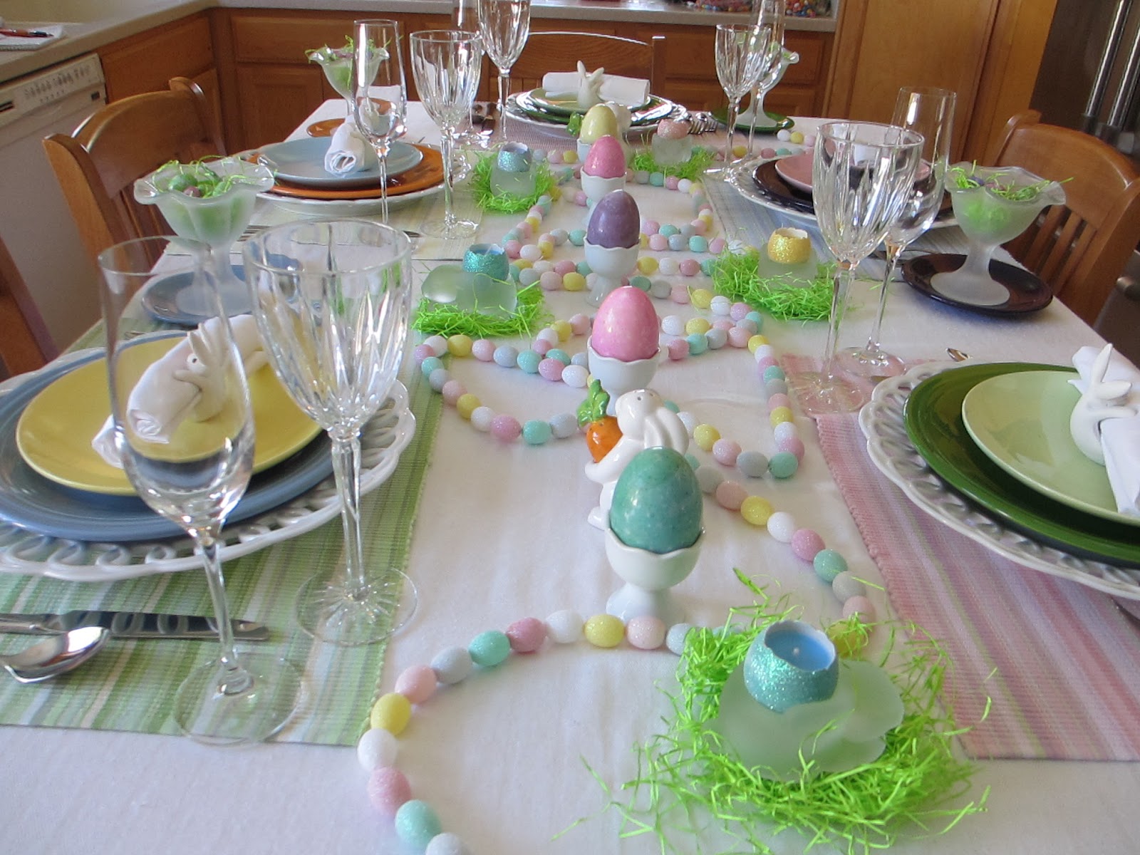 The Guest Easter Brunch Tablescape