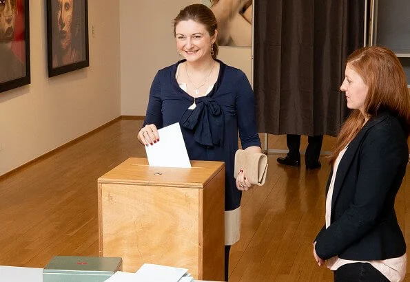 Princess Stephanie and Prince Felix voted for EU elections