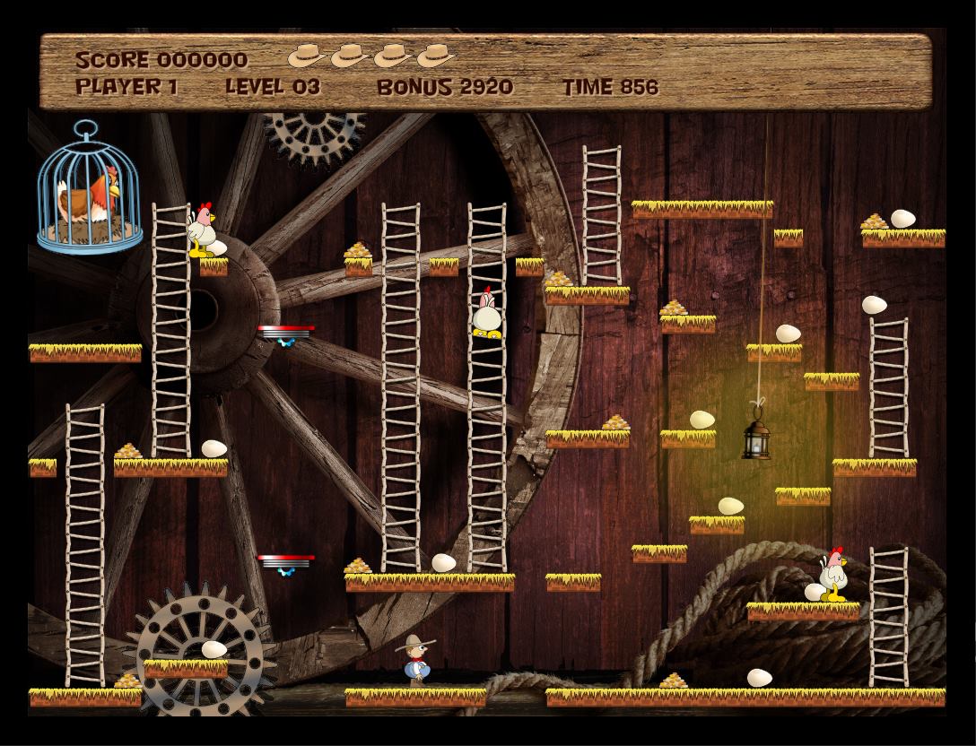 Indie Retro News Chuckie Egg A classic eggy game gets a PC Remake by