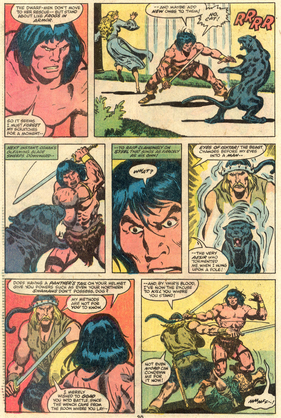 Read online Conan the Barbarian (1970) comic -  Issue #110 - 17