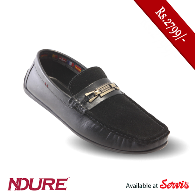 Ndure Shoes for Men by Servis Fingerprints on the wardrobe