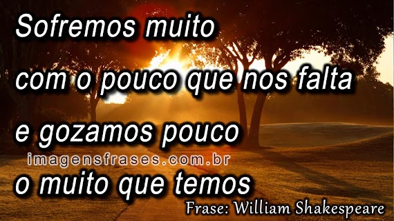 Frases De Shakespeare Sobre A Vida