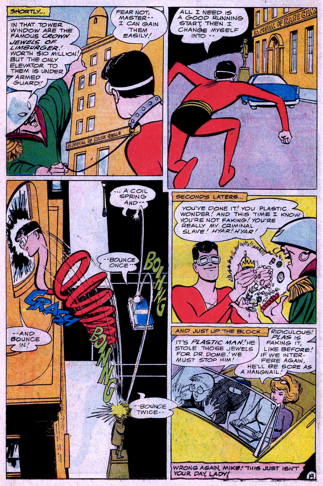 Read online Plastic Man (1966) comic -  Issue #4 - 21