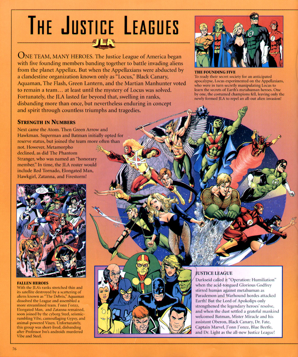 Read online JLA: The Ultimate Guide to The Justice League of America comic -  Issue # Full - 68