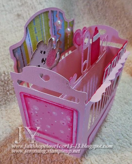 Little C's Creations Crib Box Card from