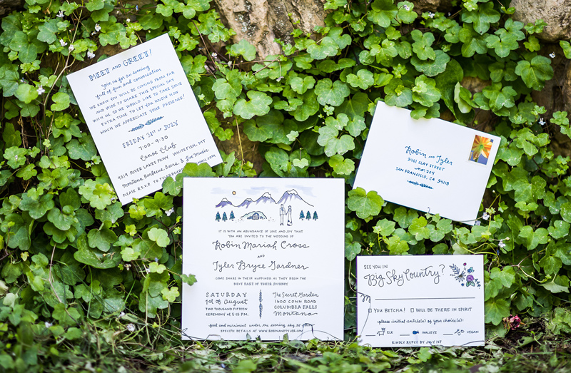 Wedding Invitations / Photography: Marianne Wiest Photography