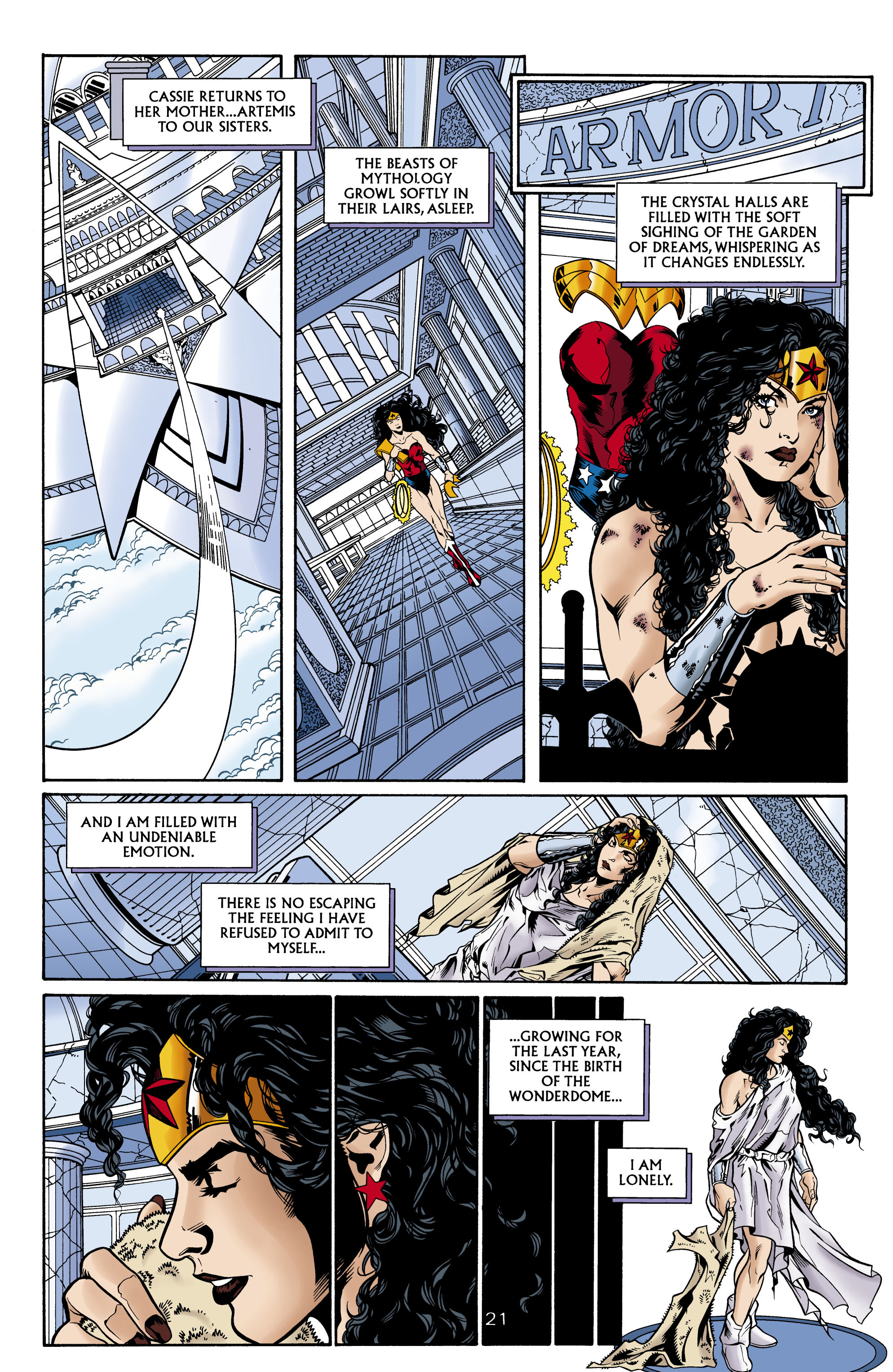 Read online Wonder Woman (1987) comic -  Issue #158 - 22