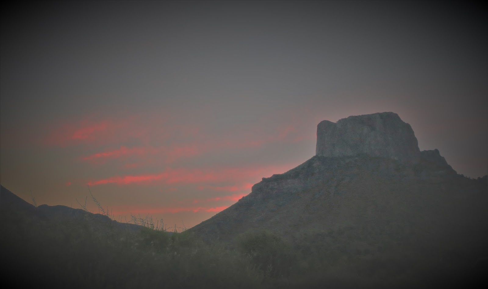 Living Rootless Big Bend National Park Butte Beautiful