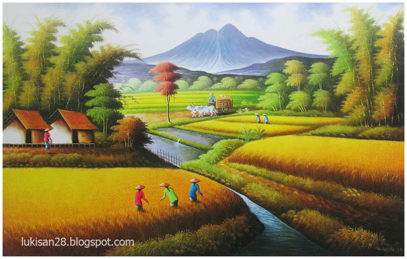 Contoh Gambar Seni Rupa Pemandangan Contoh Waouw Contoh Gambar Seni Rupa Pemandangan Contoh Waouw